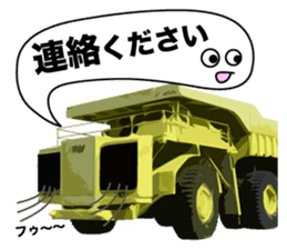 Heavy Equipment and Construction site.04 sticker #11015187