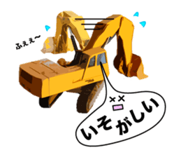 Heavy Equipment and Construction site.04 sticker #11015218