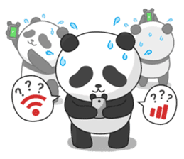 Panda Yuan-Zai 2 sticker #11015295