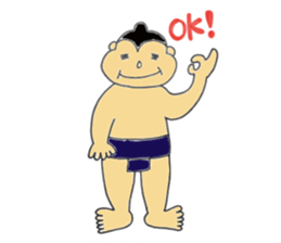 everyday sumo wrestler sticker #11015586