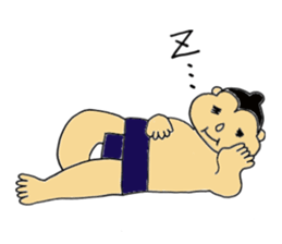 everyday sumo wrestler sticker #11015593