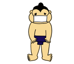 everyday sumo wrestler sticker #11015600