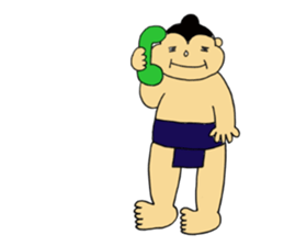everyday sumo wrestler sticker #11015602