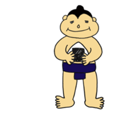 everyday sumo wrestler sticker #11015605