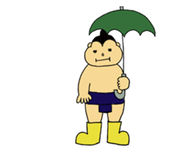 everyday sumo wrestler sticker #11015611