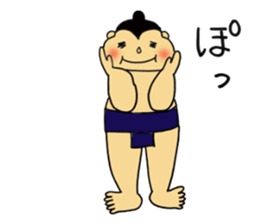 everyday sumo wrestler sticker #11015615