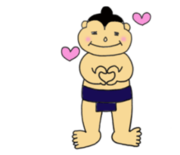 everyday sumo wrestler sticker #11015616