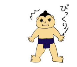everyday sumo wrestler sticker #11015617