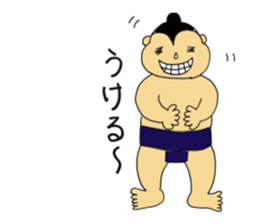everyday sumo wrestler sticker #11015618