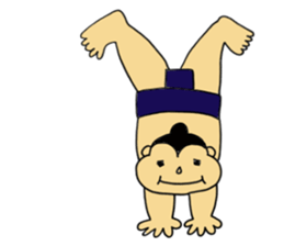 everyday sumo wrestler sticker #11015620