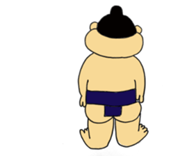everyday sumo wrestler sticker #11015621