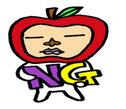 Fairy of the apple sticker #11015673