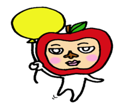 Fairy of the apple sticker #11015695