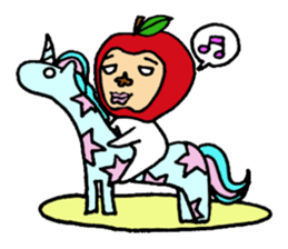 Fairy of the apple sticker #11015702