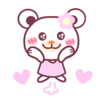 Long-distance relationship -Chocobear- sticker #11016014