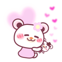 Long-distance relationship -Chocobear- sticker #11016018