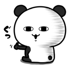 The loose panda 2 sticker #11016030