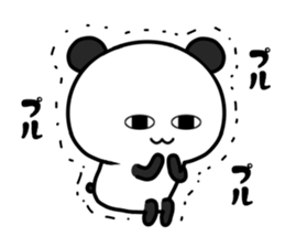 The loose panda 2 sticker #11016039
