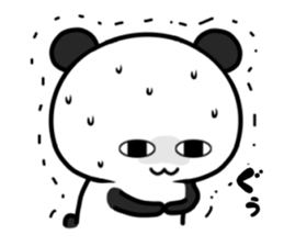 The loose panda 2 sticker #11016051