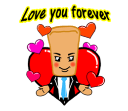 Mr. Tofu-skin 2.0 sticker #11016197