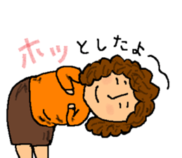 This achieved practicality for ma'am sticker #11016284