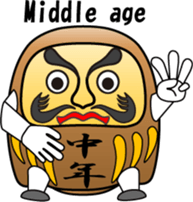 Dharma is cheering you on! sticker #11016706