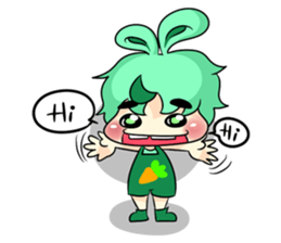 A Little Rabbit-Girl sticker #11016984