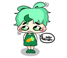 A Little Rabbit-Girl sticker #11016986