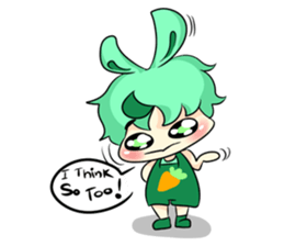 A Little Rabbit-Girl sticker #11017016