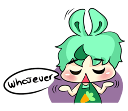 A Little Rabbit-Girl sticker #11017017