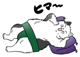 Cat Sumo Wrestlers sticker #11017337