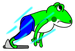 JIN-JIN Frog Life 3rd sticker #11017545