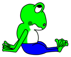 JIN-JIN Frog Life 3rd sticker #11017567