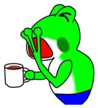 JIN-JIN Frog Life 3rd sticker #11017574