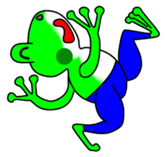 JIN-JIN Frog Life 3rd sticker #11017577