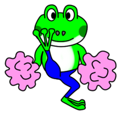 JIN-JIN Frog Life 3rd sticker #11017579