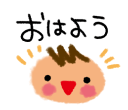 Face everyday conversation sticker #11017706