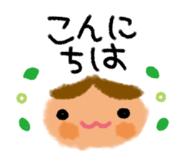 Face everyday conversation sticker #11017707