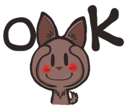 Hanon friends8-Cocoa- sticker #11017949