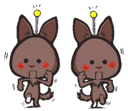 Hanon friends8-Cocoa- sticker #11017966