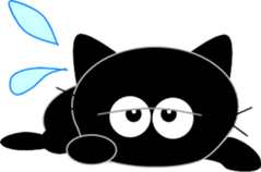 Friends of cute cat-7 sticker #11018019