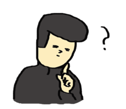 sumo wrestler and yankee sticker #11018068