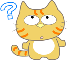 Five lovely cats-2 sticker #11018150