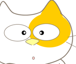 Five lovely cats-2 sticker #11018183