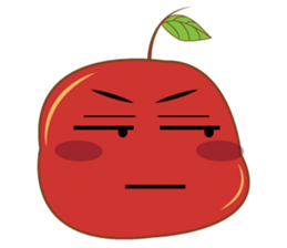 Fresh and Healthy Red Tomatoes sticker #11018198