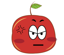 Fresh and Healthy Red Tomatoes sticker #11018213