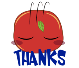 Fresh and Healthy Red Tomatoes sticker #11018218