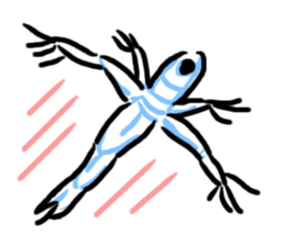 Cute Sticker of microorganisms sticker #11019201