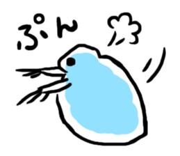 Cute Sticker of microorganisms sticker #11019202