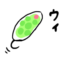 Cute Sticker of microorganisms sticker #11019216